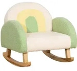 Homcom Kindersofa, Gr&uuml;n, Holz, 45x44x50 cm, Kinderzimmer & Jugendzimmer,