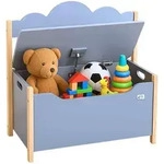 Coemo Kindersitzbank, Grau, Holzwerkstoff, 26x55x60 cm, Kinderzimmer &...