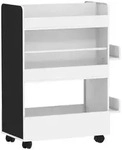 Aiyaplay Kinder-B&uuml;cherregal, Wei&szlig;, Holzwerkstoff, 32.5x86.5x66.5 cm, Kinderzimmer &