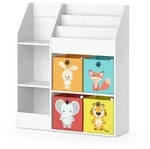 Vicco Kinderregal, Wei&szlig;, Holzwerkstoff, 8 F&auml;cher, Rechteckig,...