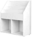 Vicco Kinderregal, Wei&szlig;, Holzwerkstoff, 5 F&auml;cher, Rechteckig, 72x79x30.5 cm,