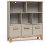 VitaliSpa Kinderregal, Kaschmir, Eiche Artisan, Holzwerkstoff, 8 F&auml;cher,...