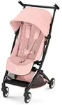 cybex Gold Buggy Libelle Blk, Hellrosa, Textil, 52x102x71 cm, CE, Feststellbremse,