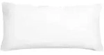 Beliani Kopfkissen, Wei&szlig;, Textil, Quadratisch, 80x40 cm, Schlaftextilien,...