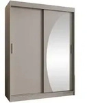 Mirjan24 Schwebet&uuml;renschrank, Kaschmir, Holzwerkstoff, 2 Schubladen,...