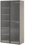 Masseno Dreht&uuml;renschrank, Kaschmir, Holzwerkstoff, 6 F&auml;cher, Rechteckig,...