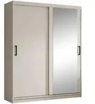 Beautysofa Schwebet&uuml;renschrank, Kaschmir, Holzwerkstoff, 2 Schubladen,...