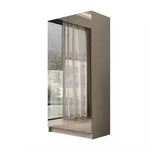 Lookway Kleiderschrank, Kaschmir, Holzwerkstoff, 100x210x57 cm, Schlafzimmer,