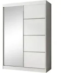 Beautysofa Schwebet&uuml;renschrank, Wei&szlig;, Holzwerkstoff, 11 F&auml;cher, 150x215x61...