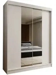 Masseno Schwebet&uuml;renschrank, Wei&szlig;, Holzwerkstoff, 4 F&auml;cher, Rechteckig,...