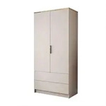 Lookway Kleiderschrank, Kaschmir, Holzwerkstoff, 100x210x57 cm, Schlafzimmer,