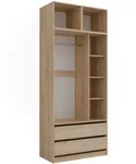 Vicco Kleiderschrank, Sonoma Eiche, Holzwerkstoff, Rechteckig, 50x40x50 cm,