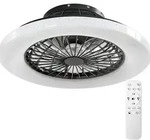 tectake Led, Schwarz, Metall, 50x17.5x50 cm, Lampen & Leuchten, LED Beleuchtung,