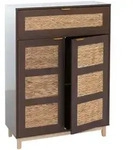 MCW Kommode, Walnuss, Holz, 80x115x35 cm, Wohnzimmer, Kommoden & Sideboards,...