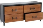 MCW Kommode, Braun, Holz, Kiefer, 120x60x40 cm, Wohnzimmer, Kommoden &...