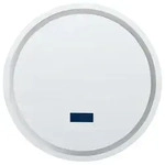 Beliani Led-Badezimmer-Spiegel, Silber, Glas, Rund, 60x60x4 cm, Badezimmer,