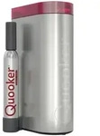 Quooker Wassersprudler CUBE-Reservoir, Rot, Edelstahl, Metall, 15.3x50x27 cm,...