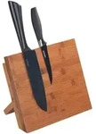 Messerst&auml;nder, Braun, Naturmaterialien, 13x21x23.5 cm, Kochen, K&uuml;chenmesser,