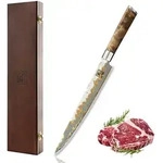 Zayiko Sashimi, Ahorn, Holz, Metall, 39 cm, Kochen, K&uuml;chenmesser