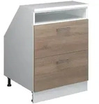 Vicco Dachschr&auml;genschrank, Sonoma Eiche, Wei&szlig;, Holzwerkstoff, 1 F&auml;cher, 2