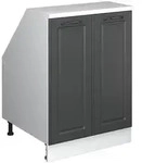 Vicco Dachschr&auml;genschrank, Anthrazit, Wei&szlig;, Holzwerkstoff, 1 F&auml;cher,...