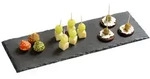 Kesper Serviertablett, Anthrazit, Stein, 13x0.7x38 cm, Tischkultur & Servieren
