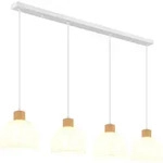 Globo Lighting Led, Wei&szlig;, Holz, 20x120x113 cm, Lampen & Leuchten, LED Beleuchtung,