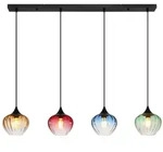 Globo Lighting Led, Schwarz, Glas, 18x120x111 cm, Lampen & Leuchten, LED...