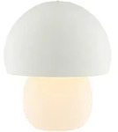 Brilliant Tischleuchte, Wei&szlig;, Glas, Rund, F, 20x23.8x20 cm, Lampen & Leuchten,