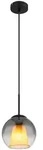 Globo Lighting Pendelleuchte, Schwarz, Glas, 20x120x20 cm, Lampen & Leuchten,...
