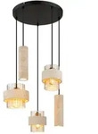 Globo Lighting Led, Schwarz, Glas, Rund, F, 47x130x47 cm, Lampen & Leuchten, LED