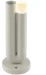 Brilliant Tischleuchte, Beige, Metall, Zylindrisch, F, 11x26.8x11 cm, Lampen &