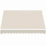 Outsunny Markisenbespannung, Creme, Textil, F&uuml;llung: Polyester, 250x25x337 cm,