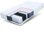 FDM Taschenfederkernmatratze, Wei&szlig;, Textil, H2 + H3, F&uuml;llung:...