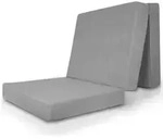 Beautissu Visco, Grau, Textil, H3, F&uuml;llung: Viskoelastischer...