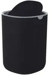 Relaxdays Tischm&uuml;lleimer, Schwarz, Kunststoff, 16 cm, Essen & Trinken,