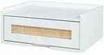 [en.casa] Wandregal, Wei&szlig;, Holzwerkstoff, 1 Schubladen, 30x16.5x40 cm,...