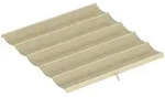 Outsunny Ersatzdach, Beige, Kunststoff, 255x6x250 cm, Sonnenschutz & Sichtschutz,