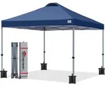 Pavillon, Dunkelblau, Textil, 305x282x305 cm, Sonnenschutz & Sichtschutz,...