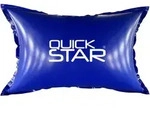 Quick Star Poolkissen, Blau, Kunststoff, Rechteckig, 200x400 cm, Freizeit,...