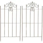 CLP Rankgitter, Braun, Metall, 85.5x170x2 cm, Gartenzubeh&ouml;r, Gartendeko