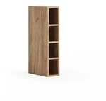 Vicco Aufbewahrungsregal, Honigeiche, Holzwerkstoff, 3 F&auml;cher, Quadratisch,
