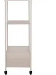 Allzweckwagen, Beige, Metall, 35x106x35 cm, Esszimmer, Barm&ouml;bel, Barwagen
