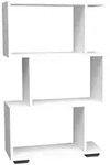 Mid.you Regal Palusa, Wei&szlig;, Kunststoff, 60x97x24 cm, stehend, Wohnzimmer, Regale,