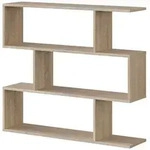 Calicosy Regal, Eiche Artisan, Holzwerkstoff, 110x97x24 cm, Wohnzimmer, Regale,