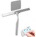 bremermann Duschabzieher, Chrom, Metall, 26.5x17.5x2.5 cm, Badaccessoires,