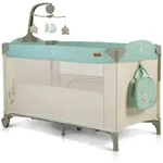 Cangaroo Babyreisebett, Gr&uuml;n, Metall, 60x120 cm, Babym&ouml;bel, Babybetten,...