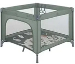 Kikka boo Laufstall, Gr&uuml;n, Metall, Quadratisch, 100x77x100 cm, Babym&ouml;bel,...