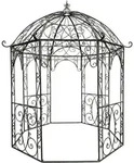 CLP Pavillon, Anthrazit, Metall, 284x313x263 cm, Sonnenschutz & Sichtschutz,
