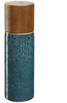 Leonardo Living Gew&uuml;rzm&uuml;hle, Blau, Keramik, Holz, 5.3x17.3x5.3 cm, Tischkultur &